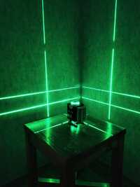 Лазерний рівень нівелір 4D Pracmanu Hilda 4д зелений