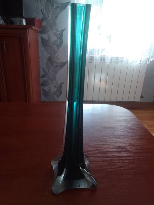 Zielony wazon flet