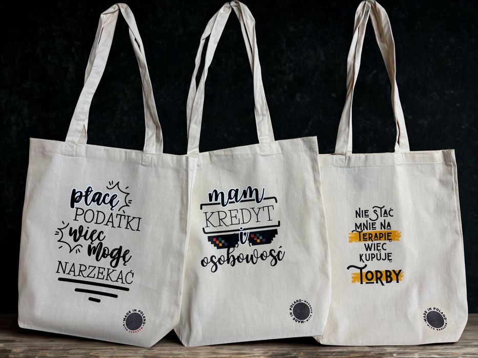 Torba Bawełniana , Tote Bag, Torba na zakupy