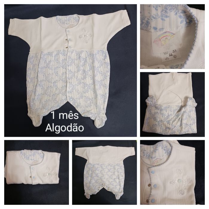 Babygrow - 1 mês como novo