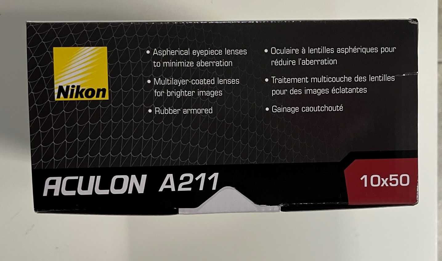 Бинокль Nikon Aculon A211 10x50 Новый Оригинал из США