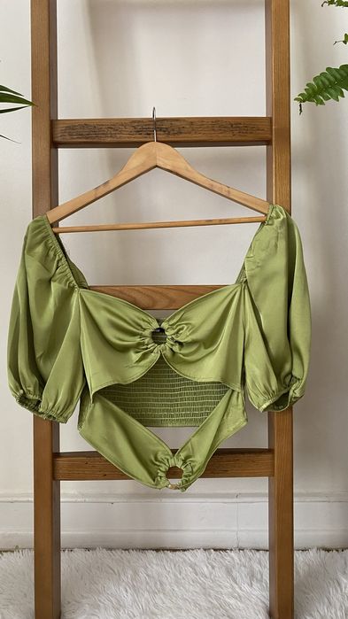 Cropped Novo Verde Oliva