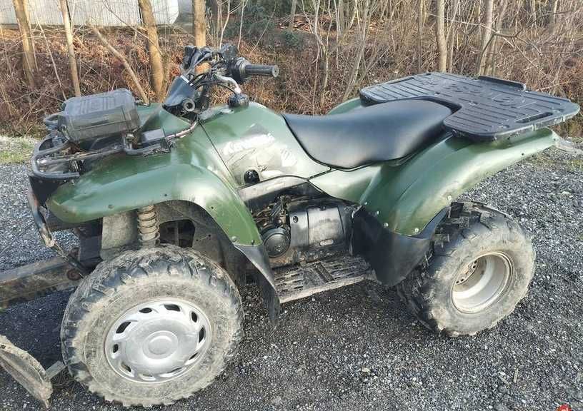 Kawasaki KVf 300 4x4 Pług wyciągarka nie zawodny Transport