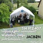Wynajem namiotów na imprezy, grill z obsługą