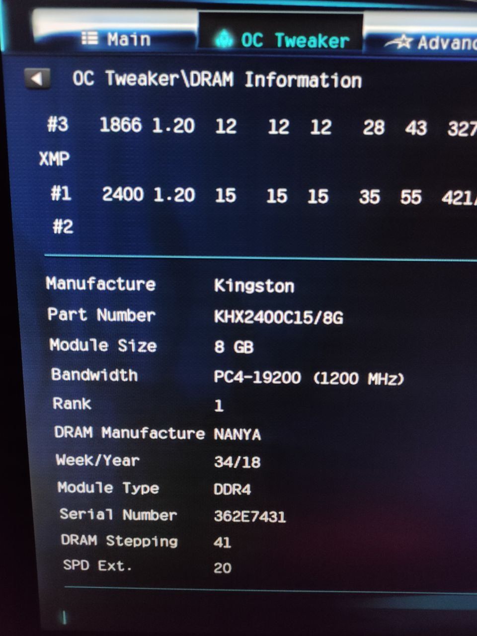Kingston HyperX Fury DDR4 8GB