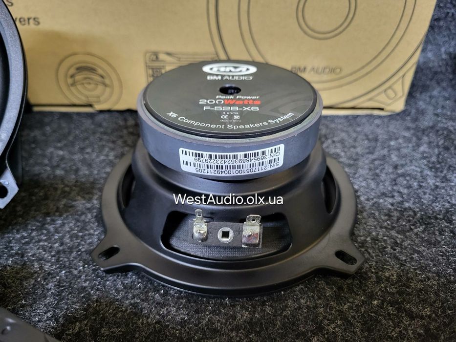 13см. Boschmann F-528-X6/компонентні динаміки/колонки