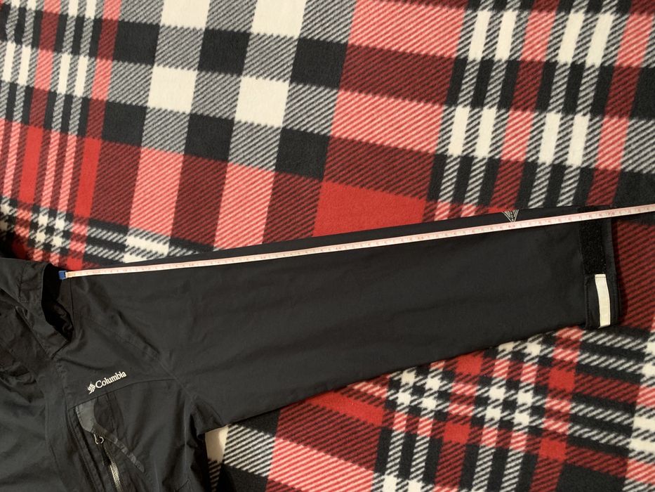Куртка вітровка Columbia Omni-tech мембрана Unisex M, чорний