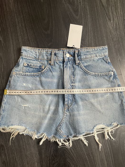 Джинсова юбка , спідниця Zara