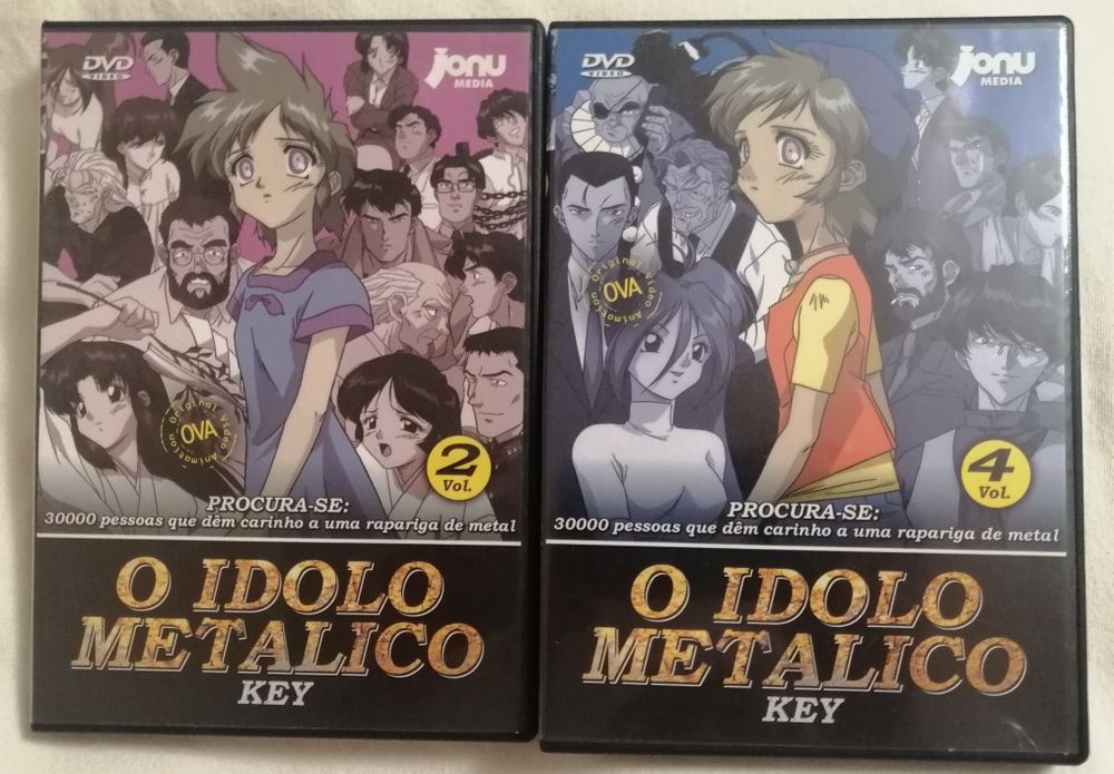 O Ídolo Metálico - Key - animação manga
