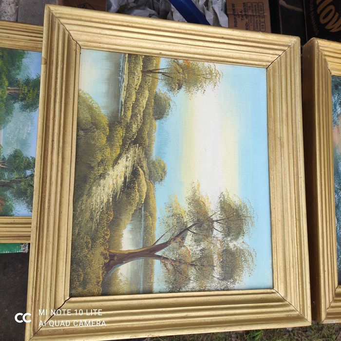 Stare obrazy cztery pory roku