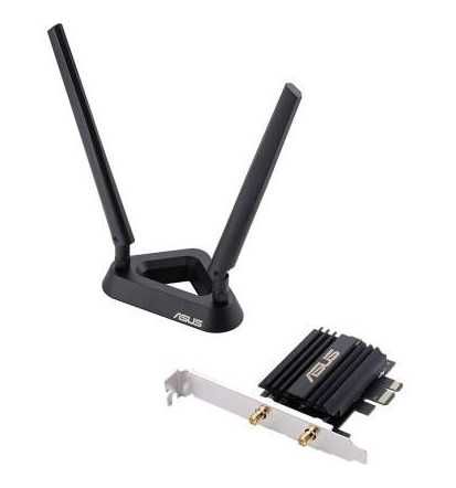 Wi-Fi адаптер ASUS PCE-AX58BT - WiFi 6 (802.11ax), 2402 + 574 Мбіт/с