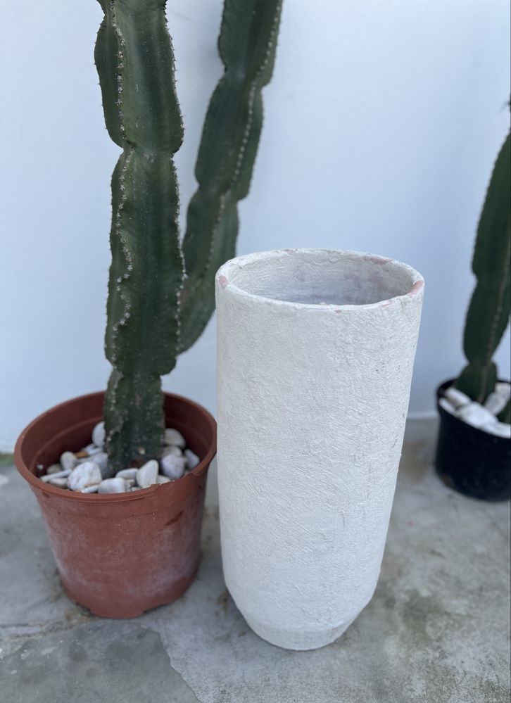 Vaso de barro estilo Zara home