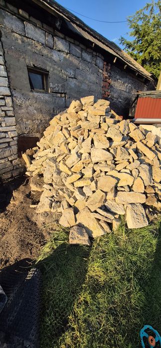 Kamień wapienny ozdobny ogrodzenie skalniak