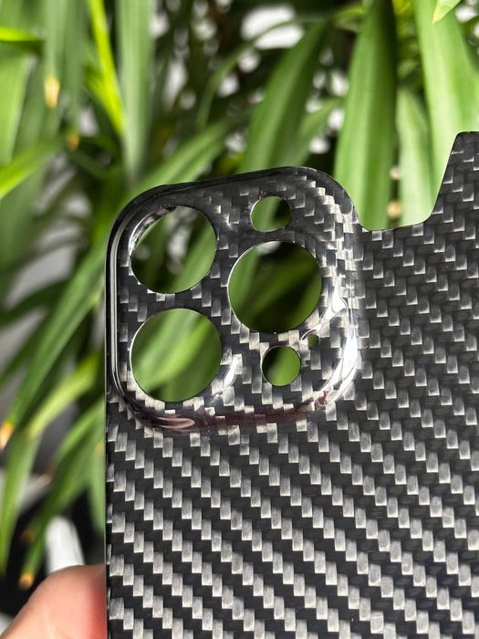 Карбоновий чохол для iPhone 15 Pro Max, чохол з карбонового волокна
