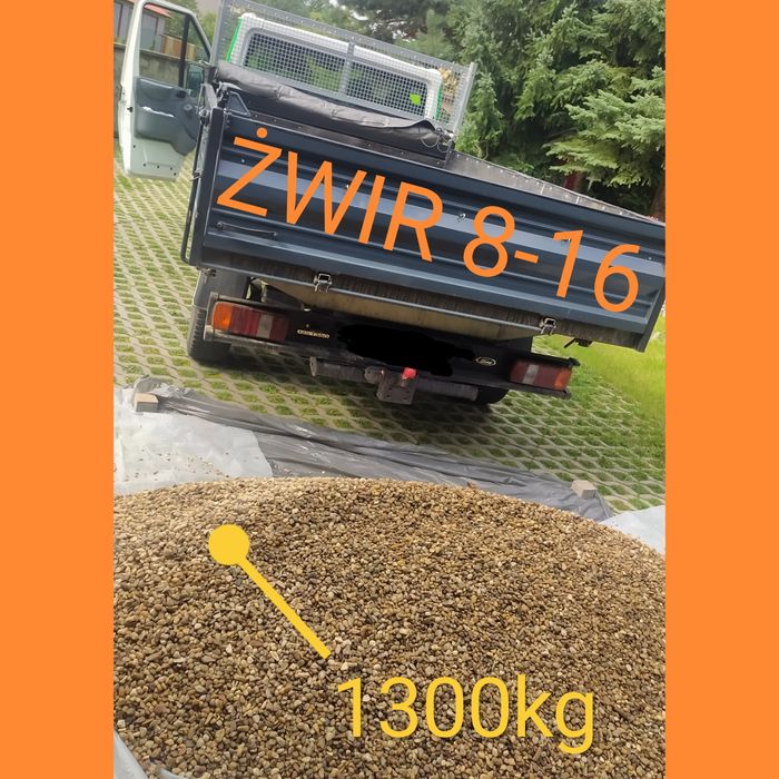 Komin dolomitowy 4 do 31 wysiewka dolomitowa 2 do 8 mm