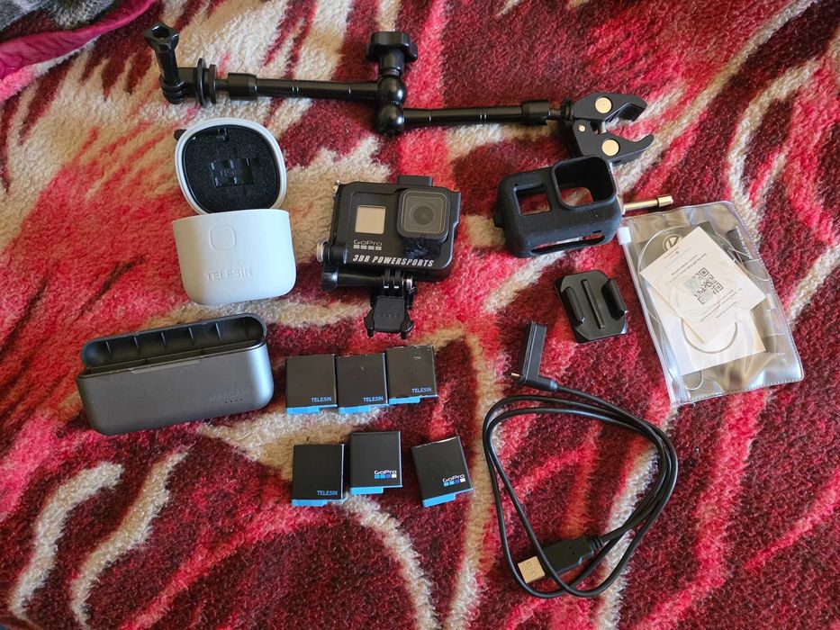 GoPro 8 black muitos extras