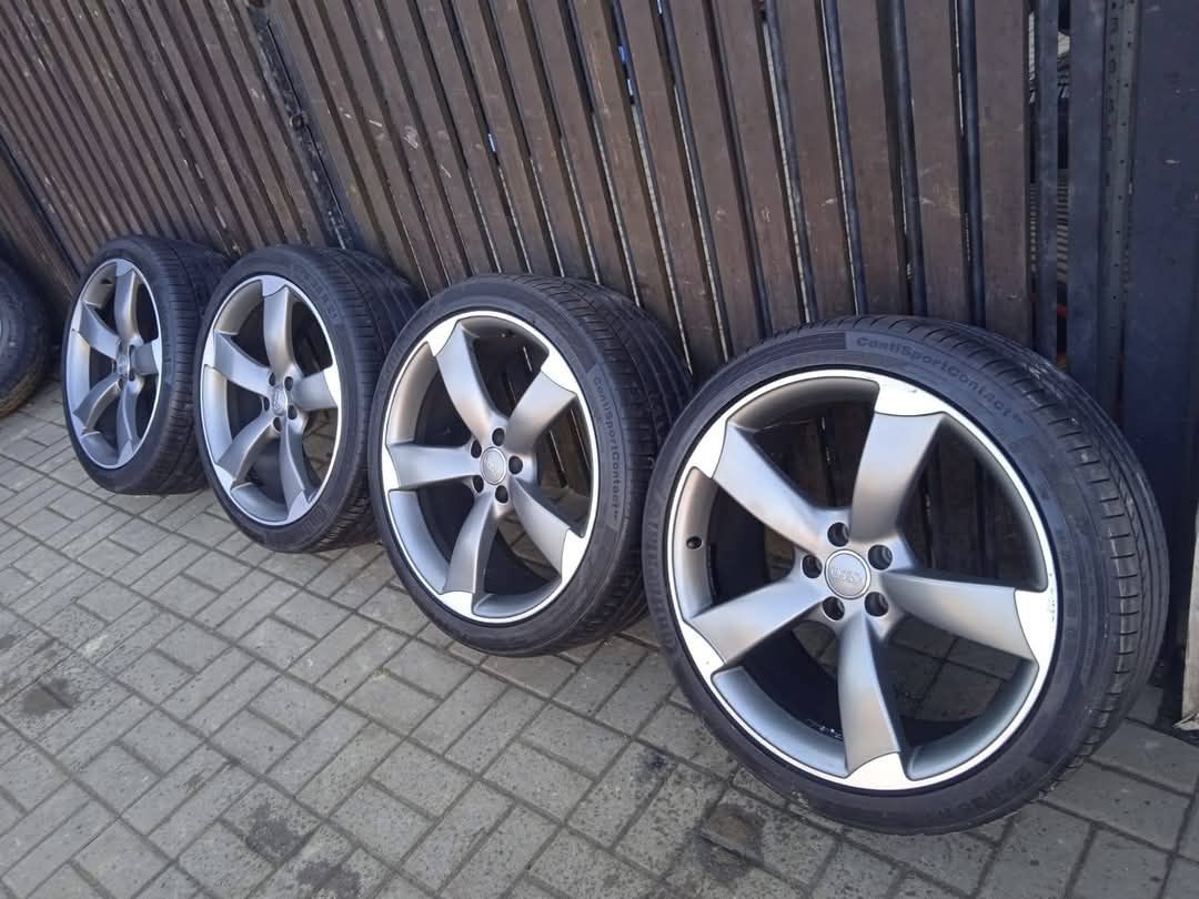 Koła Felgi Aluminiowe 9J 21 5x112 Rotor Audi 275/35R21 Komplet
