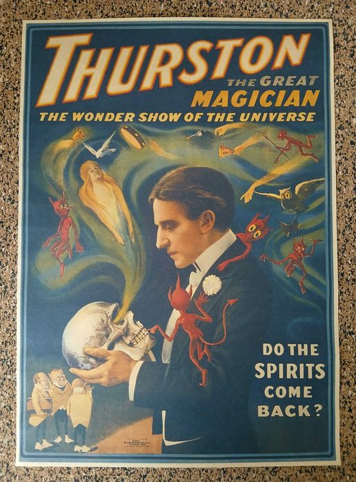 Poster - Thurston The Great Magician (papel kraft, formato A3)