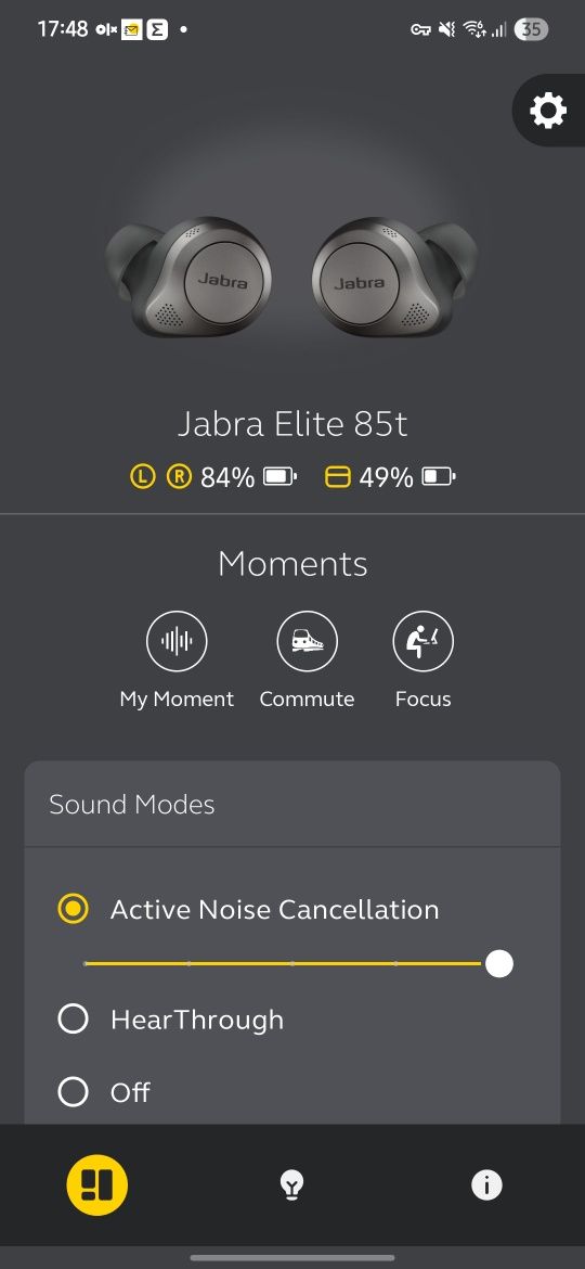 Słuchawki Jabra Elite 85t