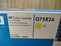 Картридж HP 503A yellow Q7582A для принтера Color LaserJet CP3505, 380