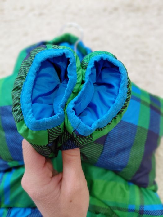 Пуховий комбінезон Columbia та чоботи columbia 23