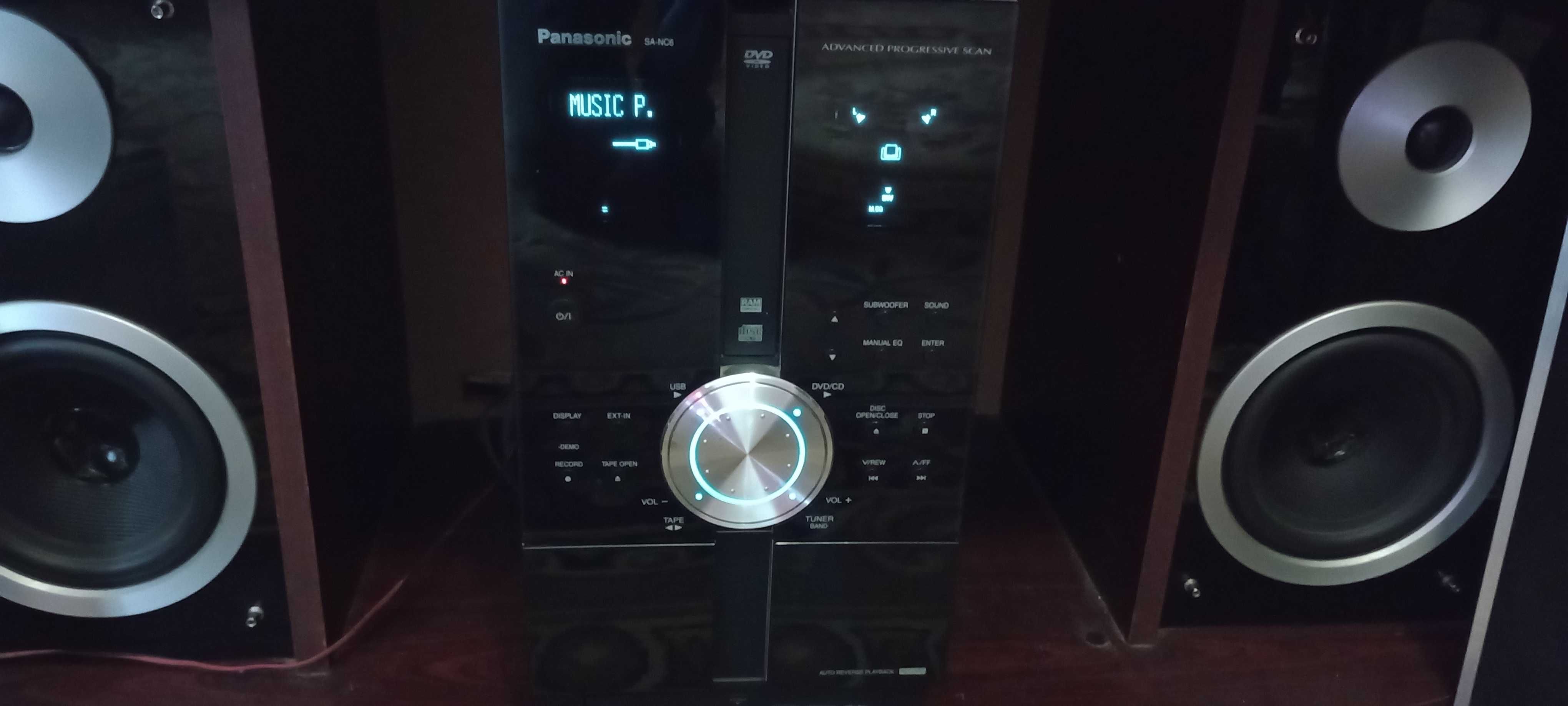Музичний центр Panasonic SA NC-6 300W. Термінова продажа! Ціна знижена