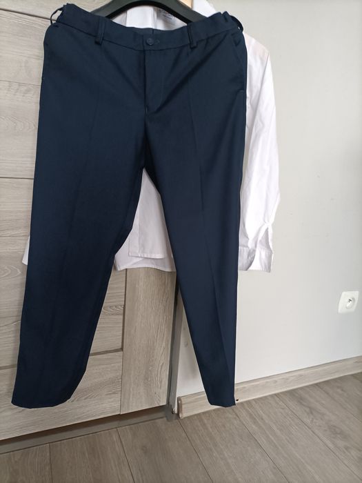 Strój komunijny dla chłopca-alba, spodnie i koszula