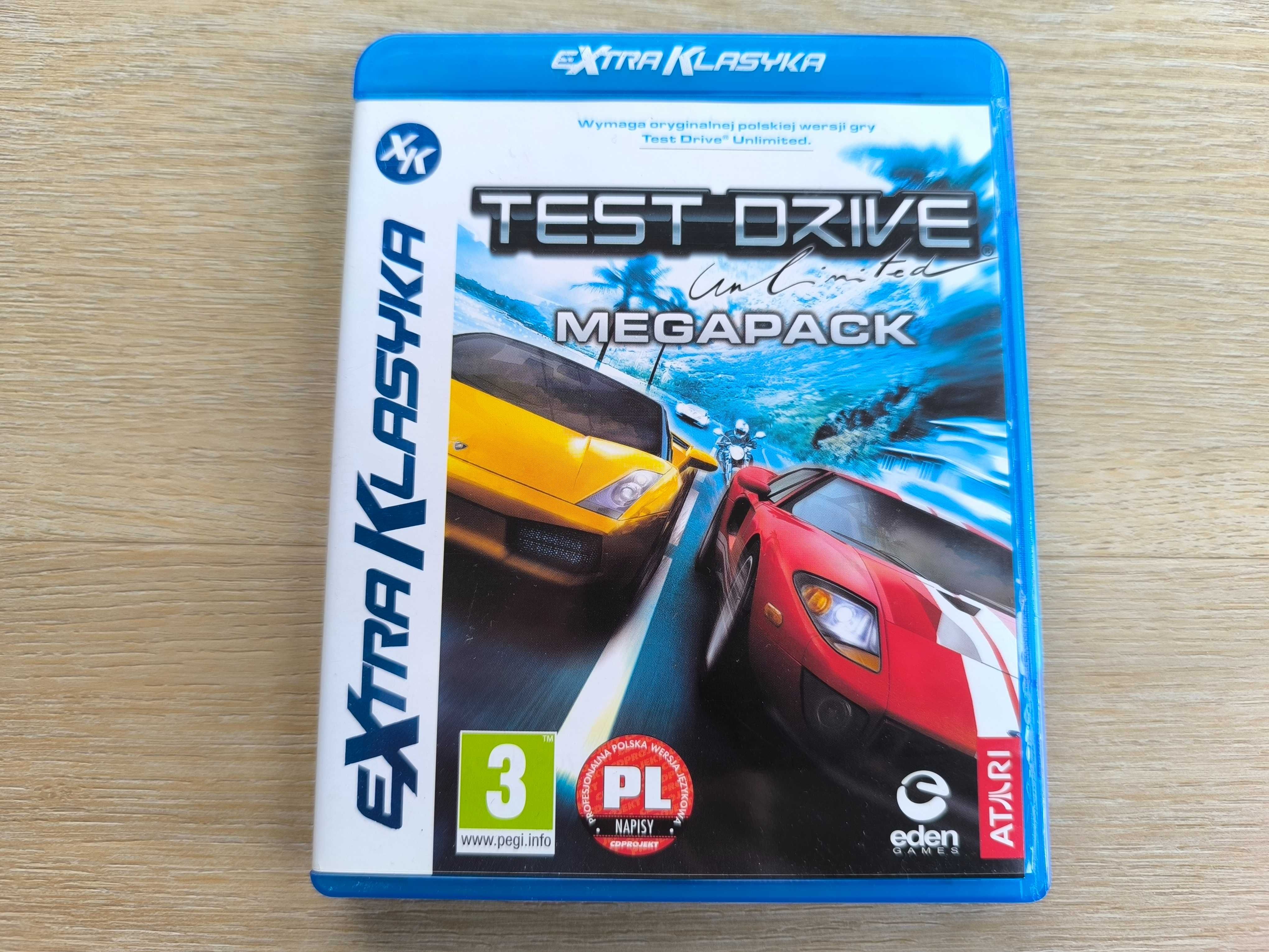 Test Drive Unlimited MEGAPACK [PC] (POLSKA WERSJA) Extra Klasyka