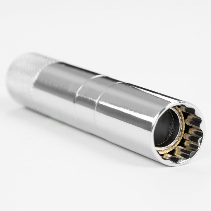 Nasadka Klucz Do Świec 14mm 3/8 Cienkościenna Z Magnesem Fr2396