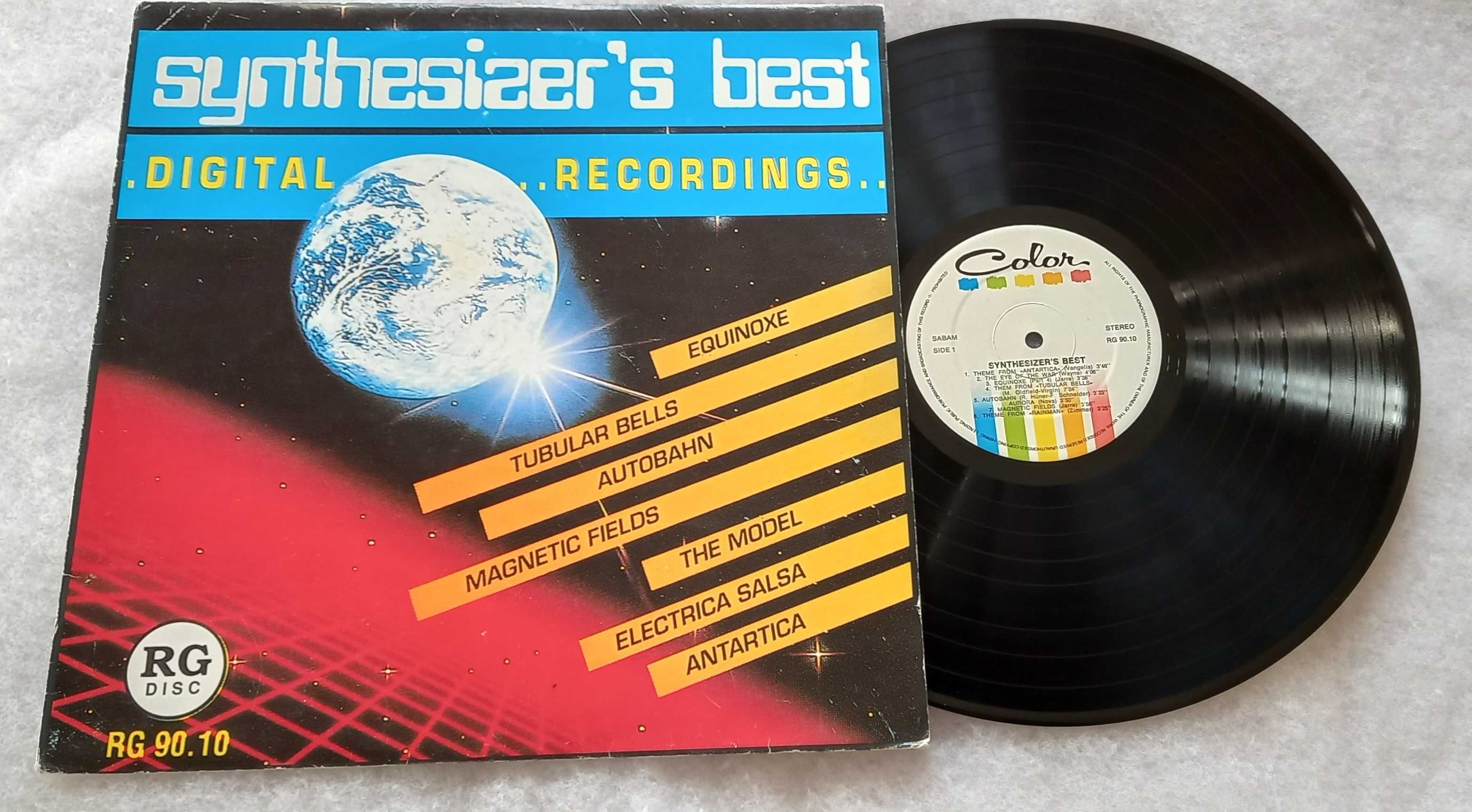 Synthesizer's Best LP compilação de 1989
