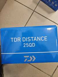 Daiwa tdr distance 25 qd jak nowy, żyłka matrix 0.20 plus strzałówka