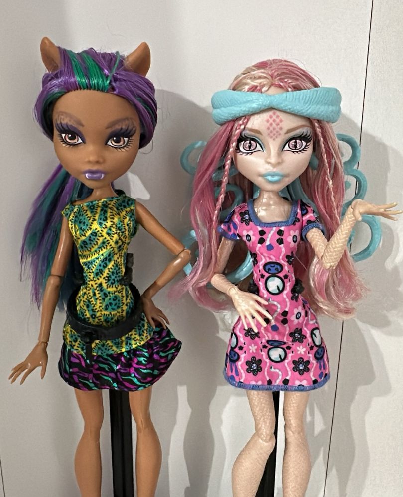 Monster High Clawdeen Wolf Viperine Gorgon Scare Makeup