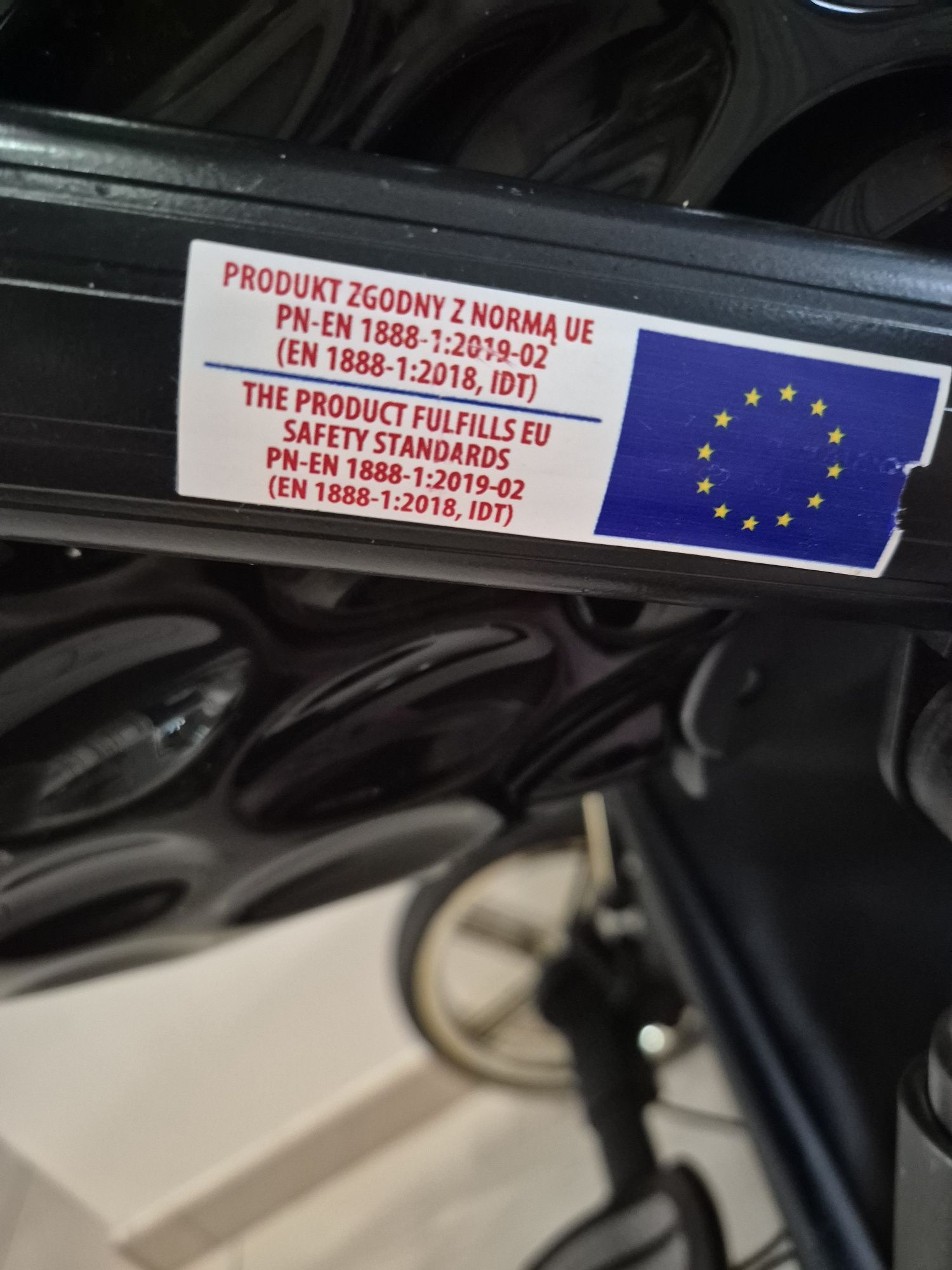 Wózek Adbor OXV-3d czarno-złoty