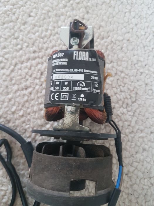 Silnik po wykaszarce