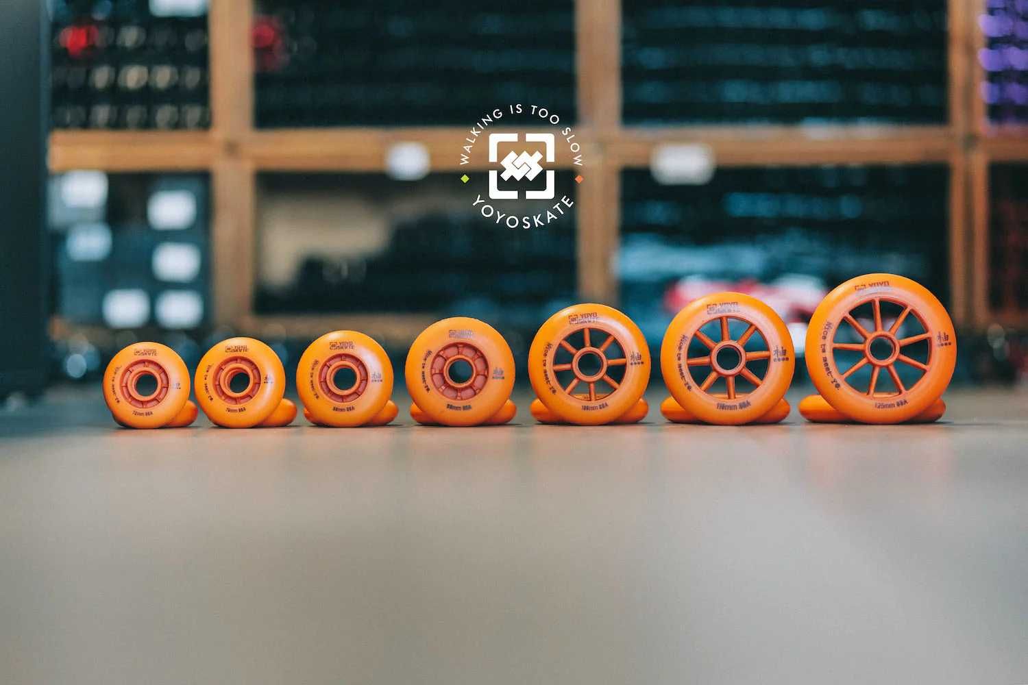 YOYOSKATE Meetyo Freeride and Wizard Style Koła 88A