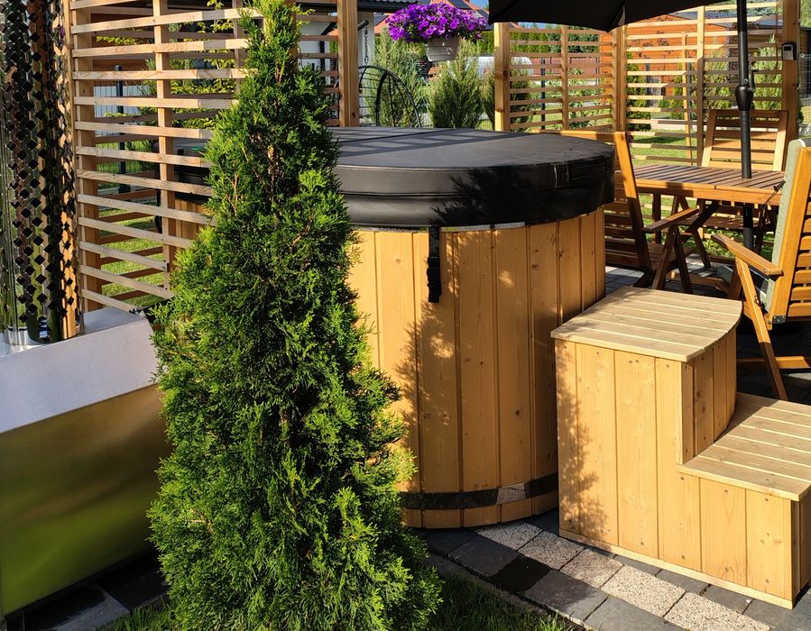 Balia ogrodowa z jacuzzi 2-osobowa