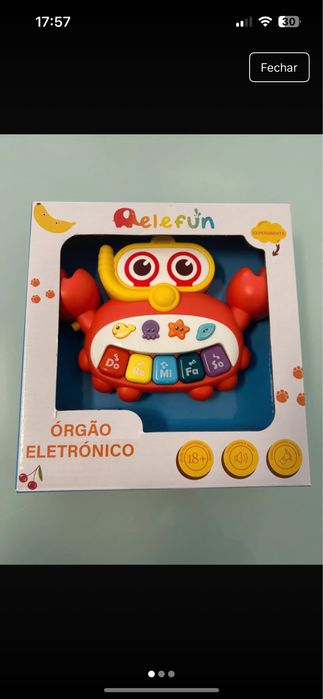 Brinquedo eletronico
