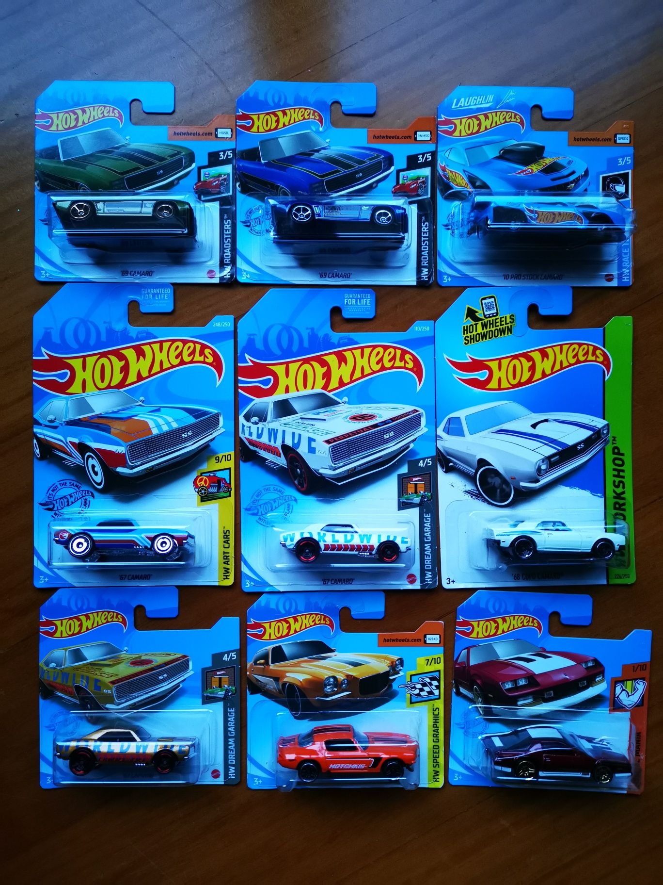 Camaro hot wheels novo com portes incluídos