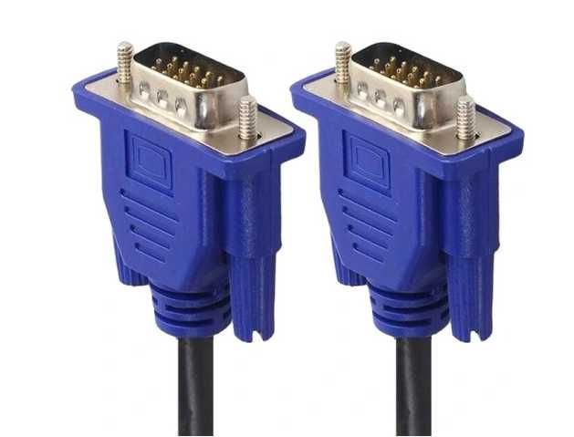 Kabel przewód do monitora VGA-VGA D-SUB FHD 1.5m