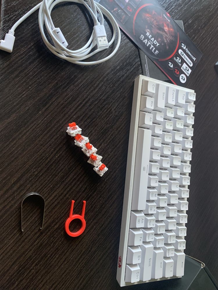 Клавиатура redragon k617 fizz