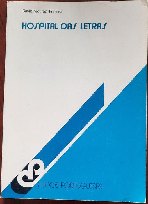Hospital das letras - 2.ed., de David Mourão Ferreira.