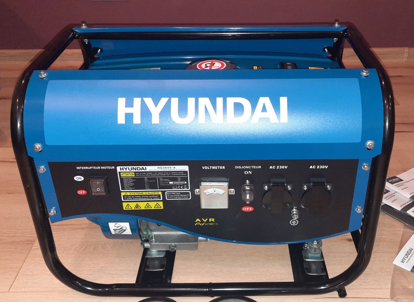 Бензиновий Генератор Hyundai 3 кВт