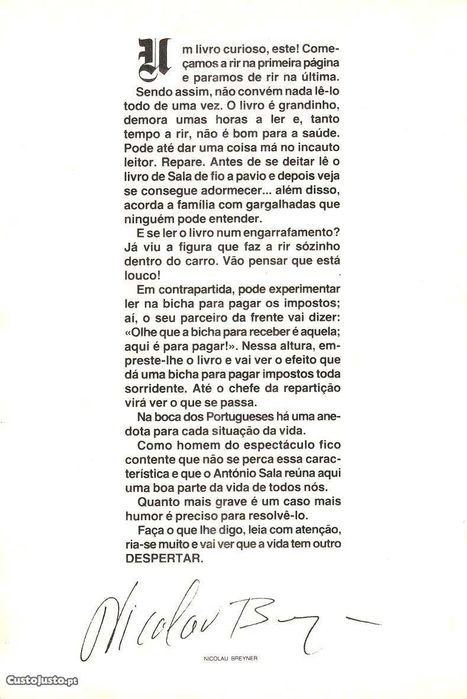 António Sala - Anedotas de Sala
