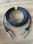 Kabel audio Klotz Neutrik Jack 6 metr