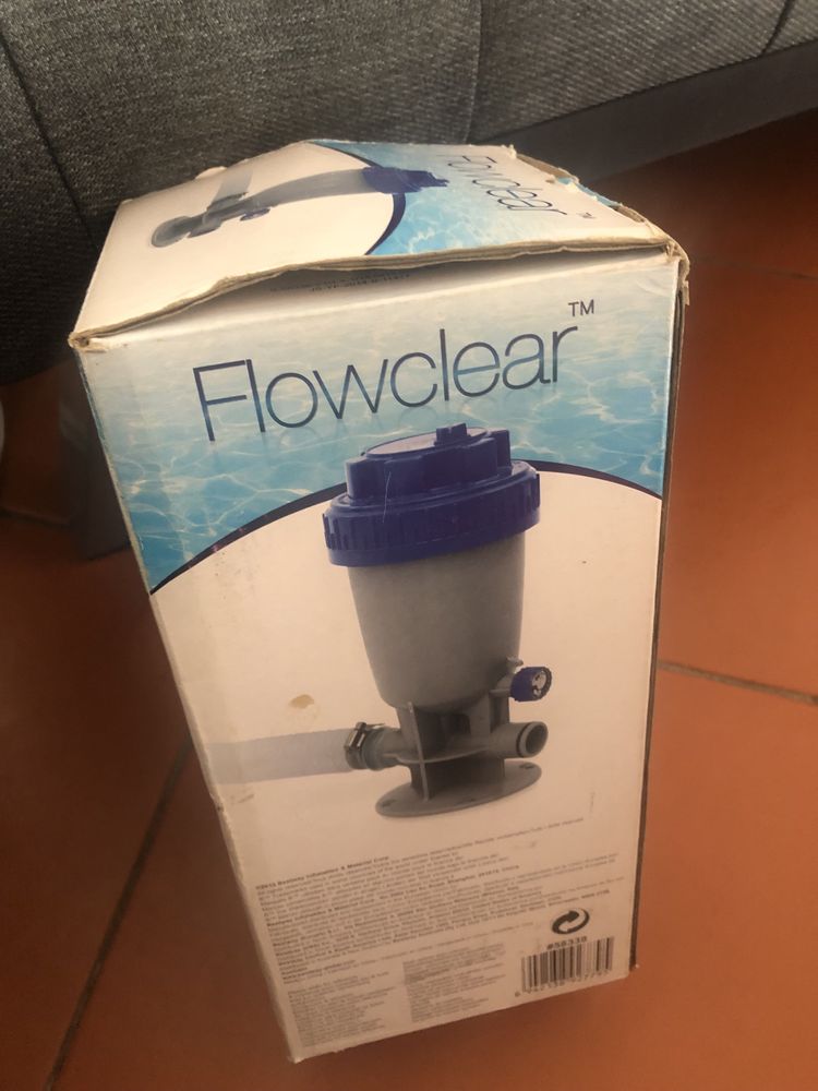 Dispensador de cloro para filtro piscina