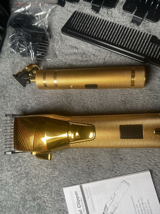 Машинка для стрижки + тример акумуляторні