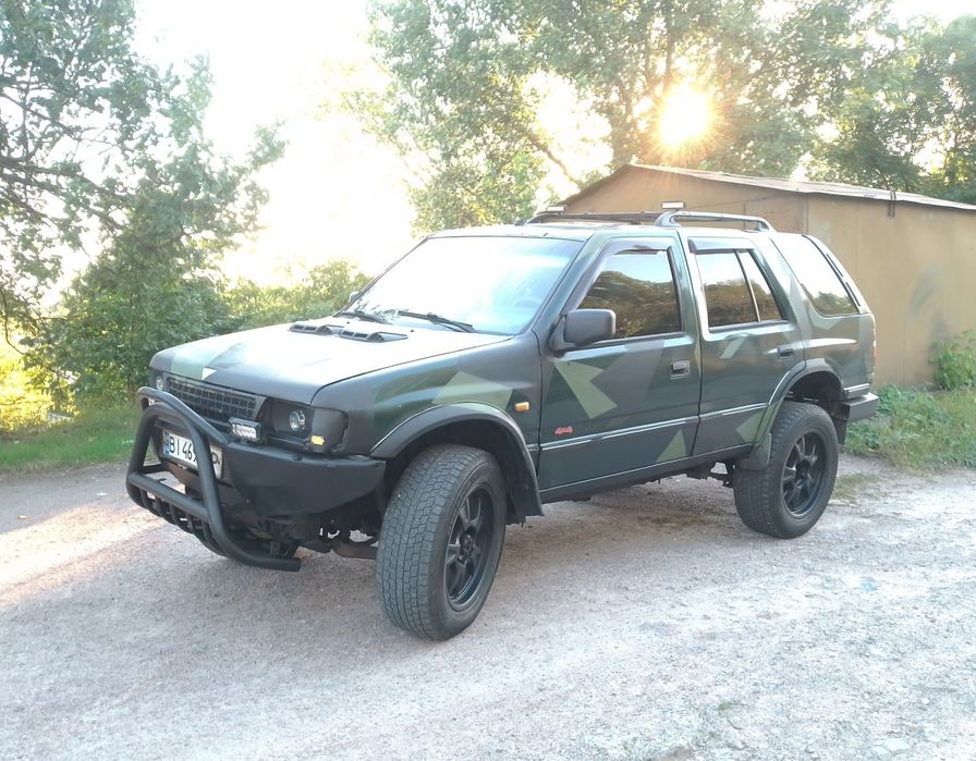 OPEL FRONTERA 4×4, 2.4 ГБО, бойова конячка
