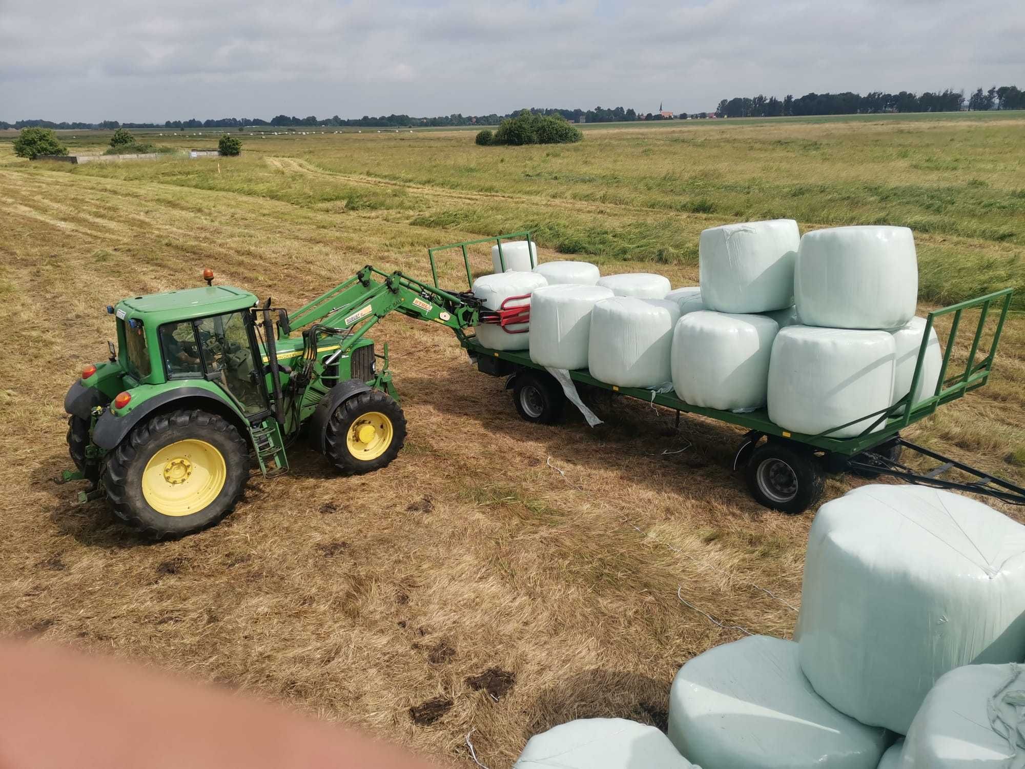 Usługi rolnicze ładowarka JCB ciągnik z turem TRANSPORT - cała Polska