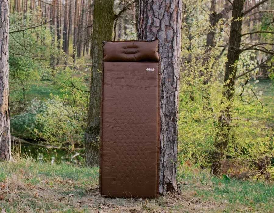 Коврик самонадувающийся самонадувной каремат туристический Tramp  5см.