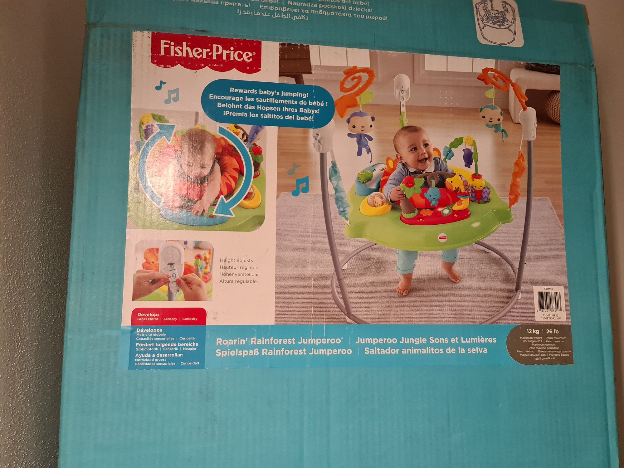 Fisher price saltitão da floresta